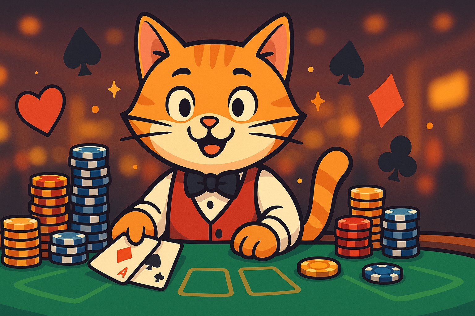 Ilustrasi permainan kasino online dan sportsbook di pasaranmurah